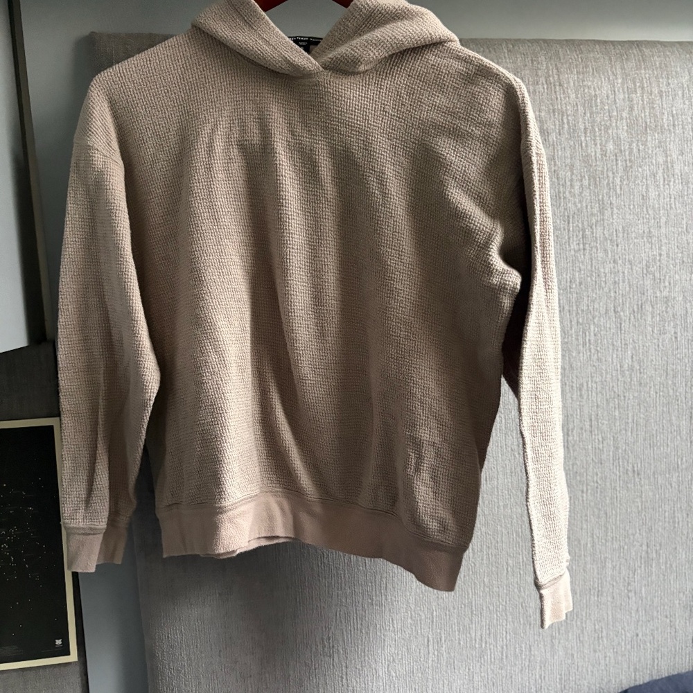 Creme Colored James Perse Hoodie